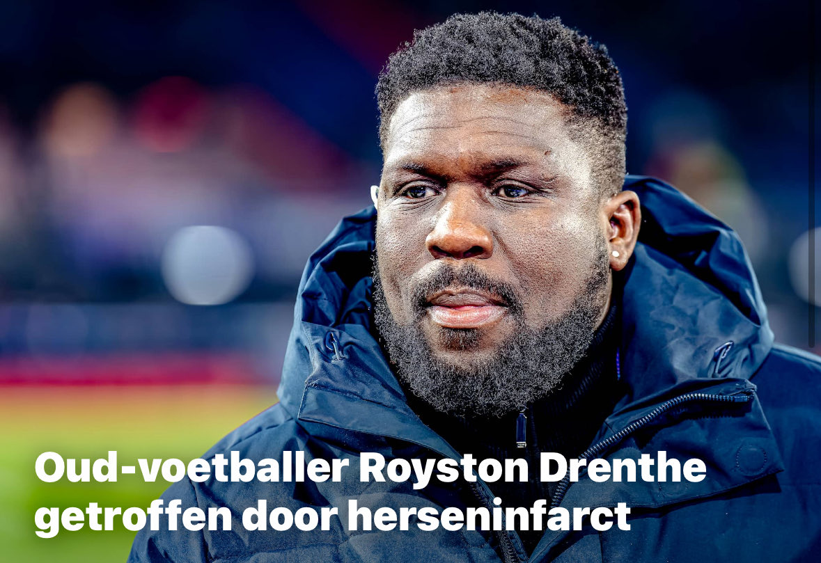letipvanflip's tweet image. Beterschap voor Royston, maar ben ik de enige die dacht ? Wat een vreemde combo; Royston Drenthe , Hersens, Herseninfarct ? 🤬 #beterschap