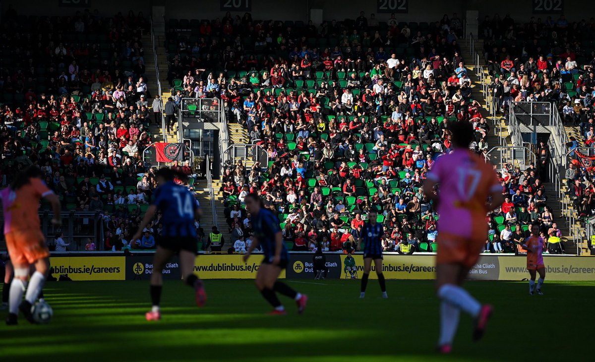 3,608 is the official attendance at today’s Sports Direct Women’s FAI Cup final 🤩

Thank you for all of your support! 👏