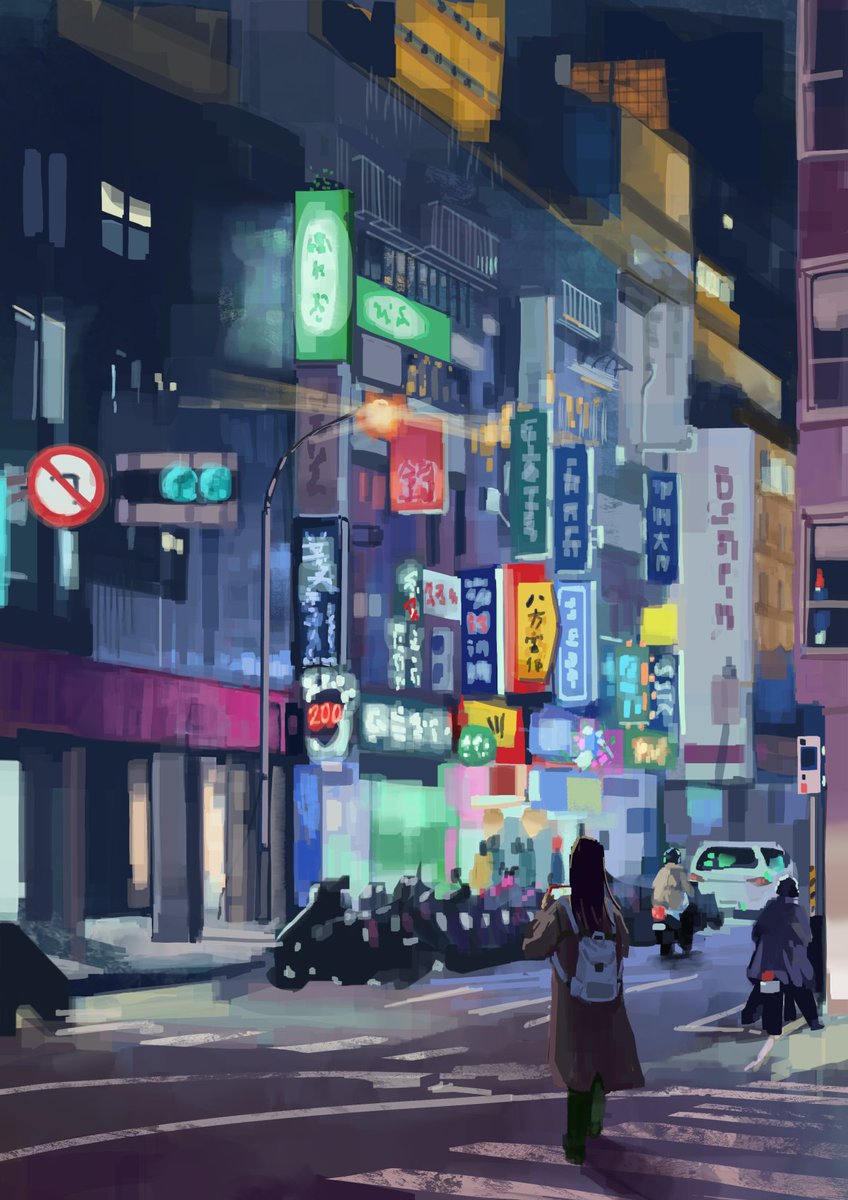 3h 30m painting - taipei
#illustration #일러스트 #그림