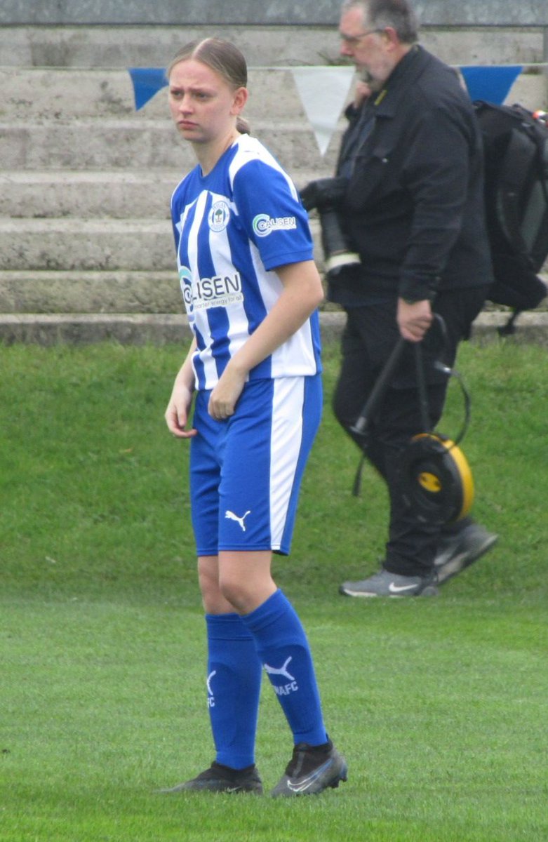 WAFCHeritage's tweet photo. Congratulations to @LibbyMcCoy_5 and @hassall_molly who each reached the milestone of 25th competitive starting appearance for @Latics_Women this afternoon 🎉 #wafc @WiganAthSC @PWUPodcast https://t.co/TnV6xq1bXi