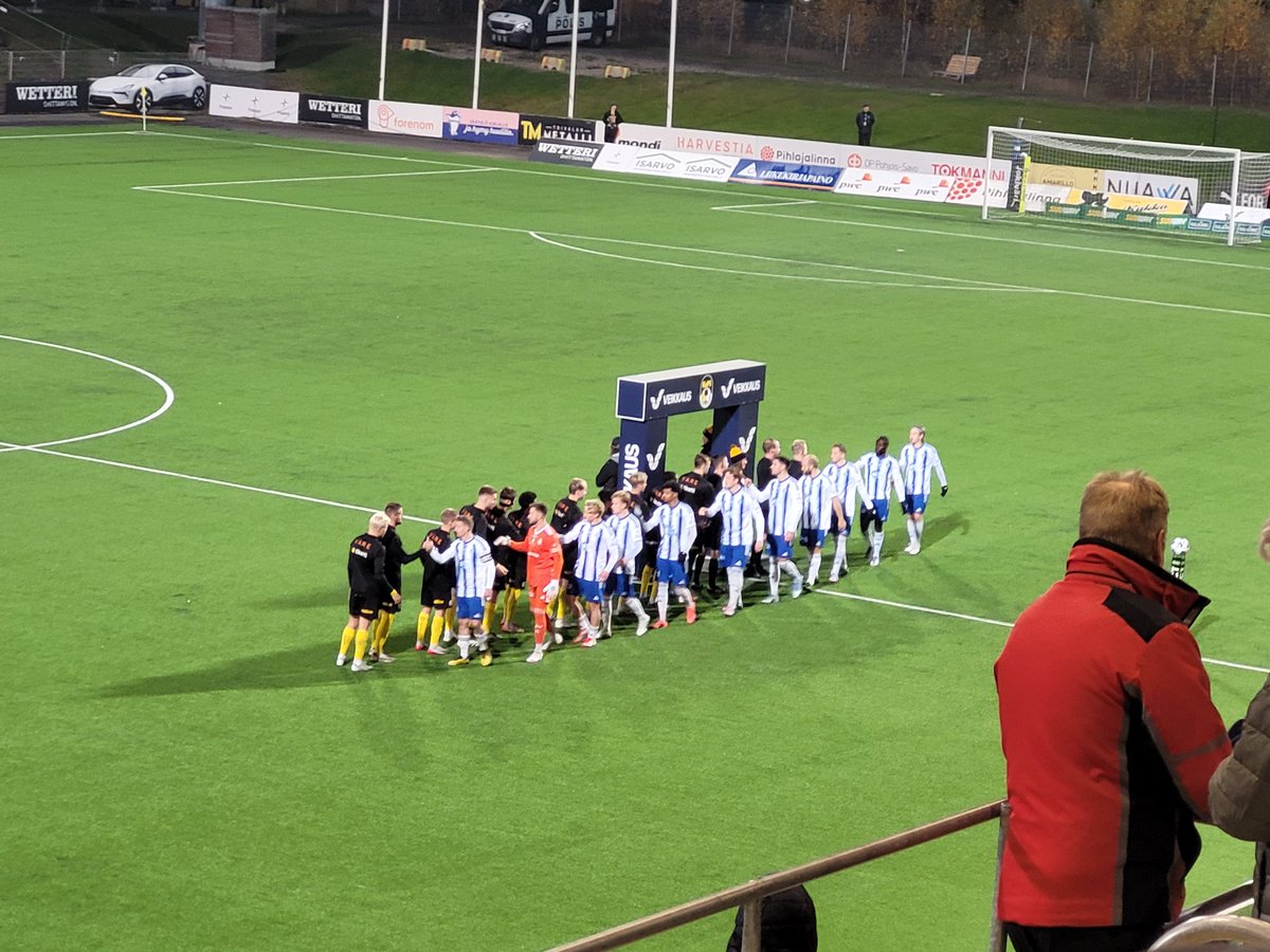 KuPS - HJK @Väre Areena #Veikkausliiga