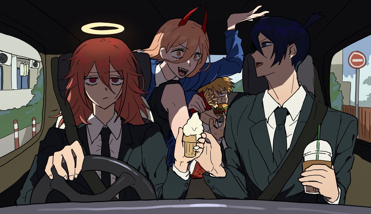 안전벨트 매! #chainsawman