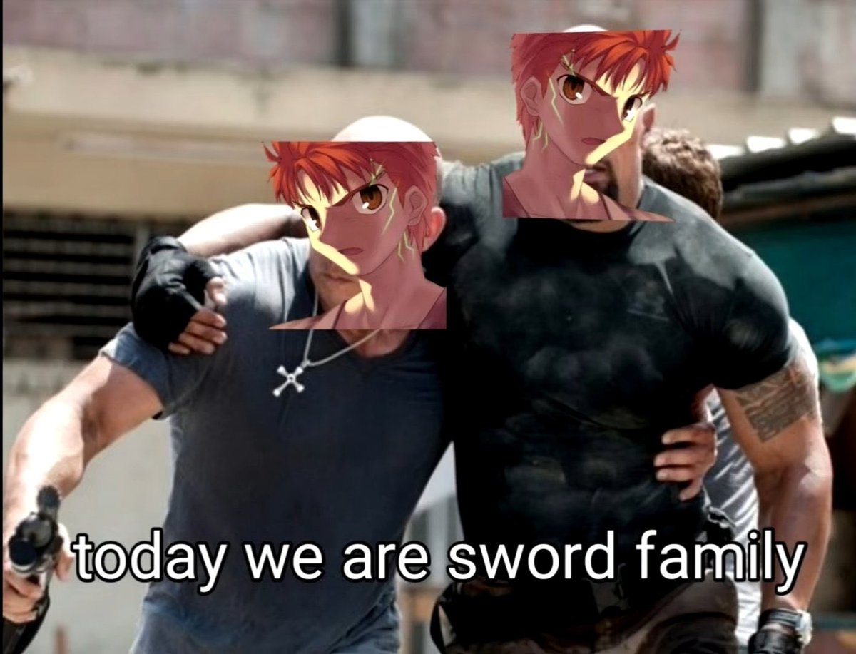 UEG1542's tweet image. I can’t even tell which swords I already follow and which swords I haven’t yet
#ShirouDay