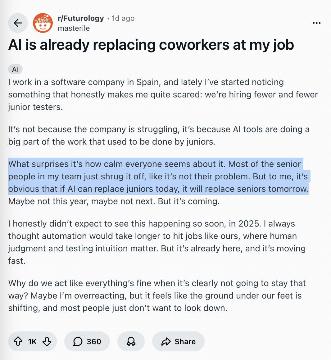 AISafetyMemes's tweet image. This is happening quietly at companies all over the world
