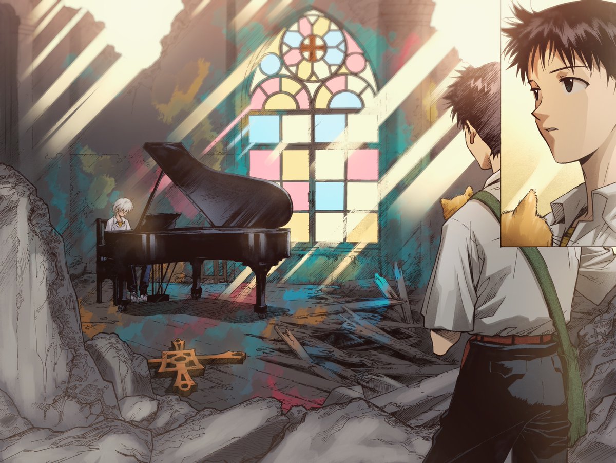 BRBarts's tweet image. Evangelion