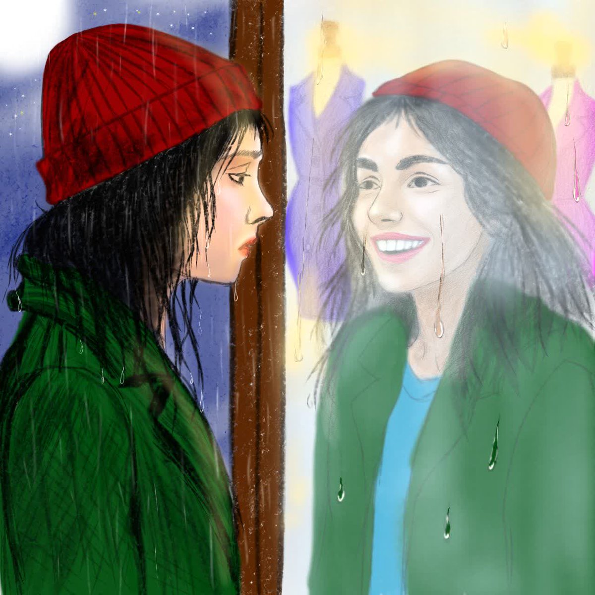 ImaginaryXNFTs's tweet image. Drop Your NFTs Now 👇

💟 Like 🔁 RT ✅ Follow 🔖 Tag

⭐✨ Shine for a Day ⭐✨
Artist : @nafissnft

&quot;Reflections of Desire 
on a Rainy Shop Window&quot;
On objkt : 7.17 xtz
#SupportEachOthers 

objkt.com/tokens/KT1LJqV…