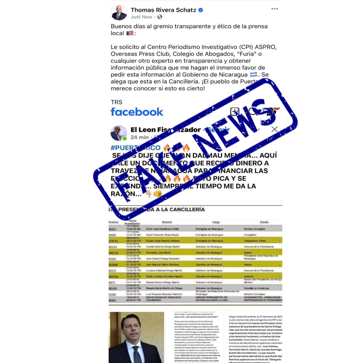 marialourdespip's tweet photo. Hay que desenmascararlos como lo que son: 𝐝𝐢𝐟𝐚𝐦𝐚𝐝𝐨𝐫𝐞𝐬. Ningún líder del PIP ha recibido paga o donativo alguno de gobiernos extranjeros. A falta de argumentos, sólo les queda la 𝐦𝐞𝐧𝐭𝐢𝐫𝐚. https://t.co/sveOdp87VJ