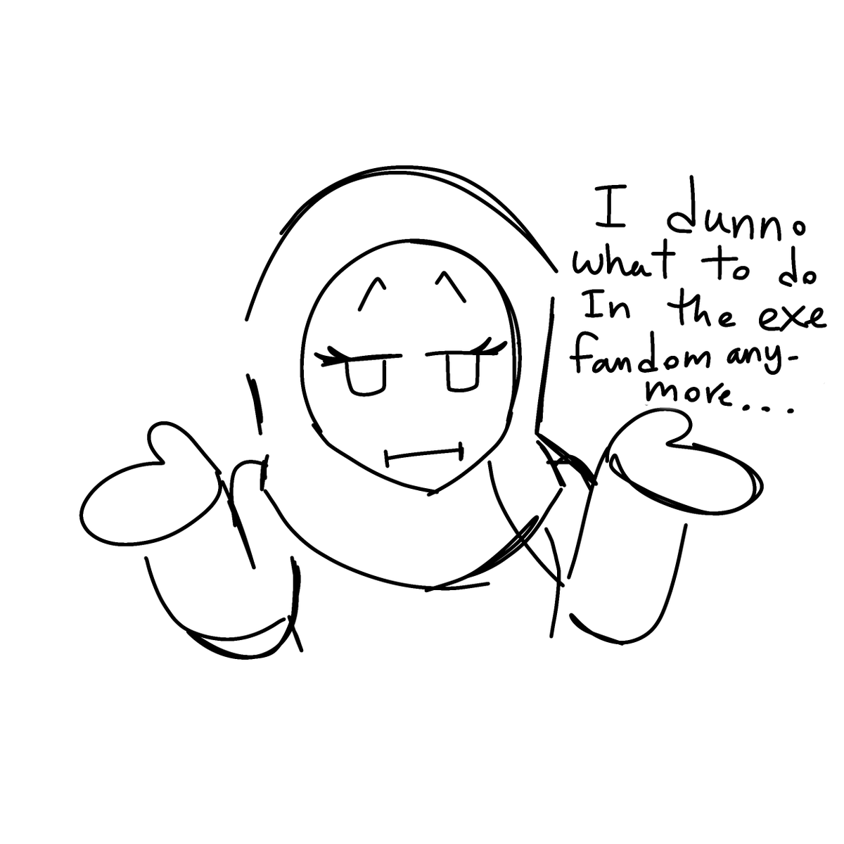 I finally got access again. I'm honestly starting to lose interest in the exe fandom and just focused on other fandoms now so here's a drawing of Samin as a human (relating to that fandom) And who knows, I might come back..

#NamelessCD