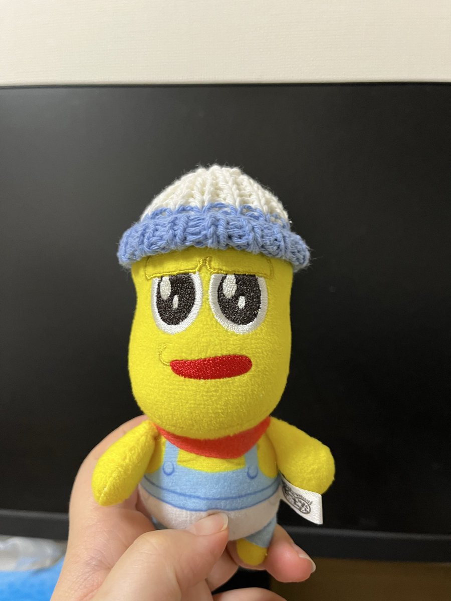 ピーナッツくん用の🗻ビーニーみて〜
服もつくるよ！