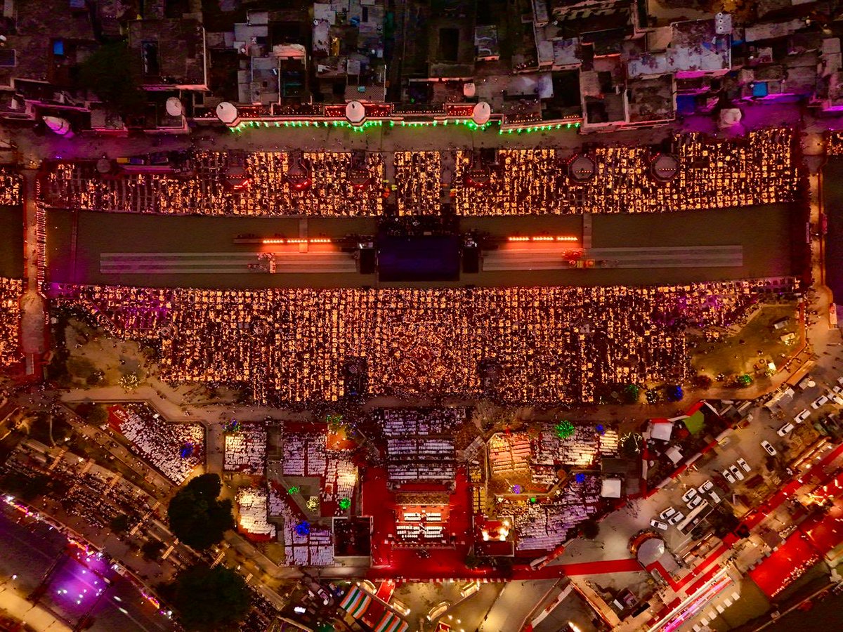 #दीपोत्सव #अयोध्या 
 
राममय' श्री अयोध्या धाम।
<a href="/myogiadityanath/">Yogi Adityanath</a> <a href="/ShriAyodhya_/">Ayodhya Darshan</a>