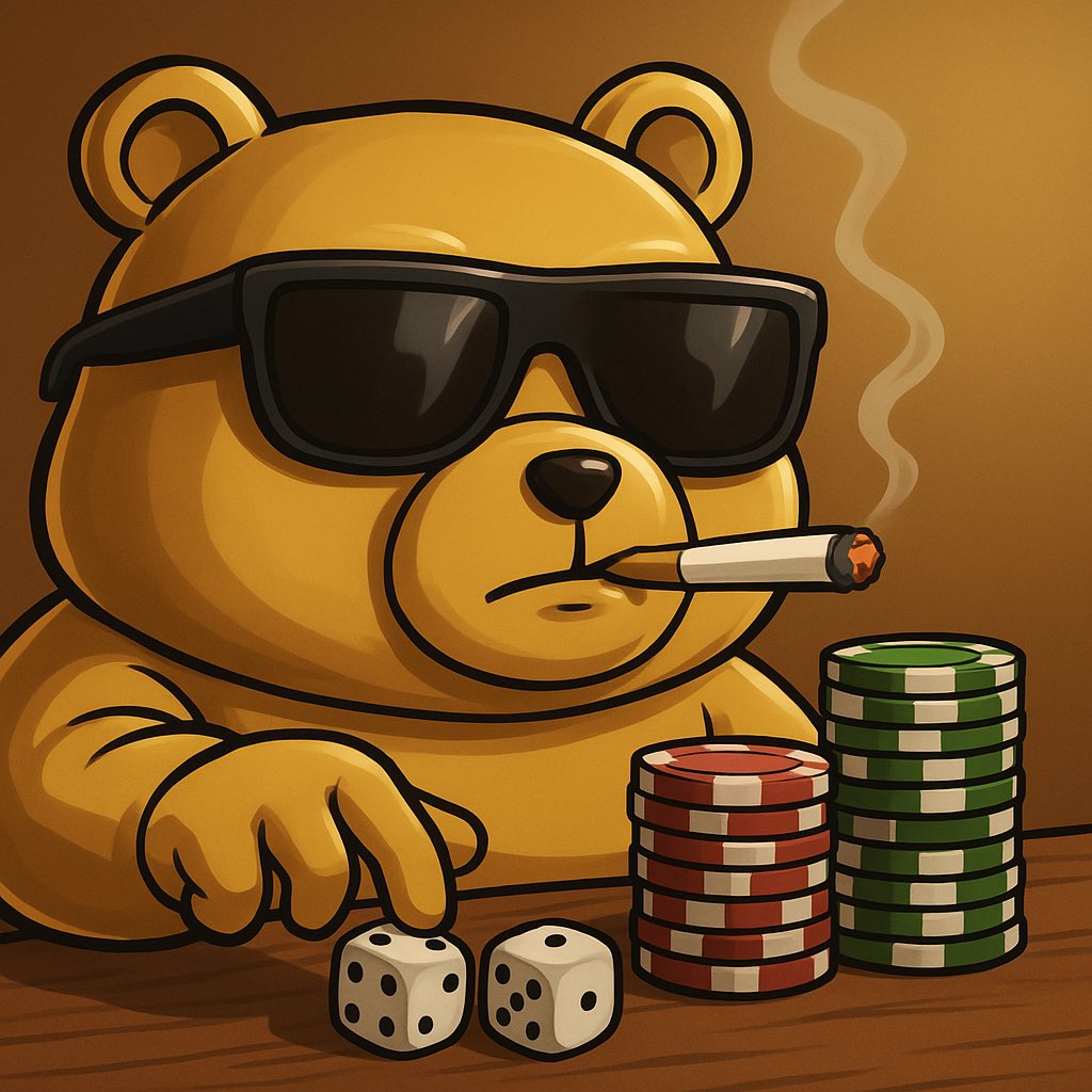 Luck favors the degens 🃏
Drop your $SOL address and let’s see who the bear blesses tonight.