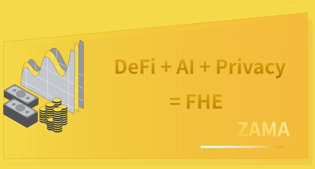 💡 DeFi + AI + Privacy = FHE     
隐私板块的代币 $zec 依然是最近加密圈热度很高的话题，尤其在英文区，中文区似乎讨论的还是少。当世界意识到隐私不是可选项时，他们寻找的那个答案，会是 <a href="/zama_fhe/">Zama</a> .
Everyone’s talking about $ZEC again — privacy’s back on the menu.
Here’s the truth: