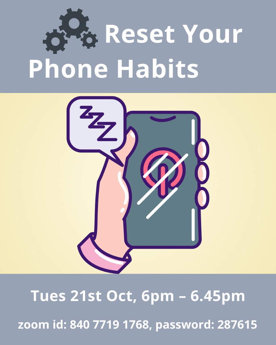 inner_space's tweet image. This session explores strategies and tips on how to:
- break the scroll habit
- reclaim your time and attention
- create healthier digital habits

This is a free live online 45-minute seminar.

tinyurl.com/bdky6sum

#phoneaddiction #screentime #free #seminar