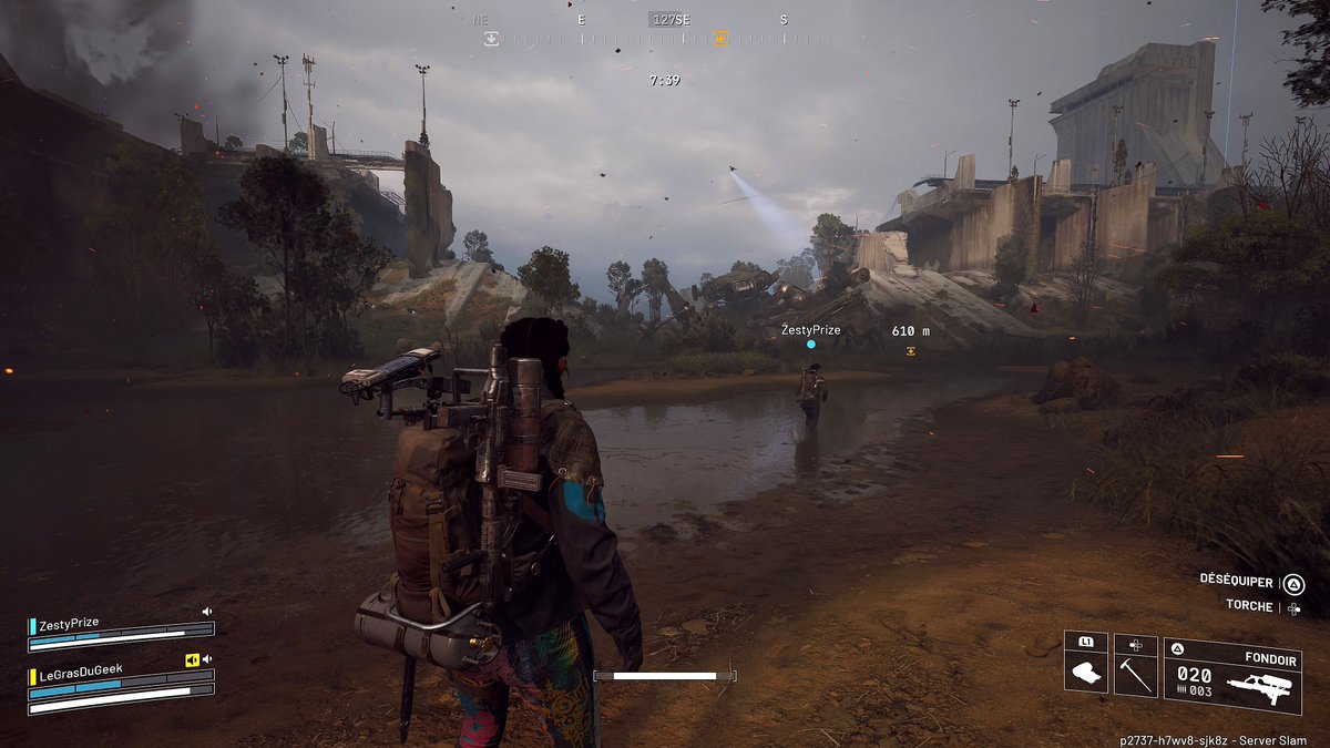 Je ne joue plus trop à ce genre de jeu, mais la bêta d’ARC Raiders sur PS5 m’a bien plu 🎮

C’est beau, fluide, effets sonores précis et immersifs, et un gameplay qui rappelle un peu Battlefront 🔫

Un shooter d’extraction avec une vraie dimension d’exploration, plutôt réussi 👌