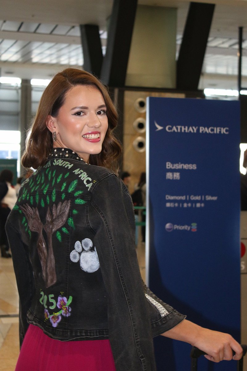 Today we bid farewell to our incredible <a href="/missearth_sa/">Miss Earth South Africa</a> Jenique Botha who flew to the Philippines with <a href="/cathaypacific/">Cathay Pacific</a> to represent 🇿🇦 at the international #MissEarth2025 🌿

We are so excited for her journey &amp; the opportunity for her to highlight our sustainability &amp; climate work!