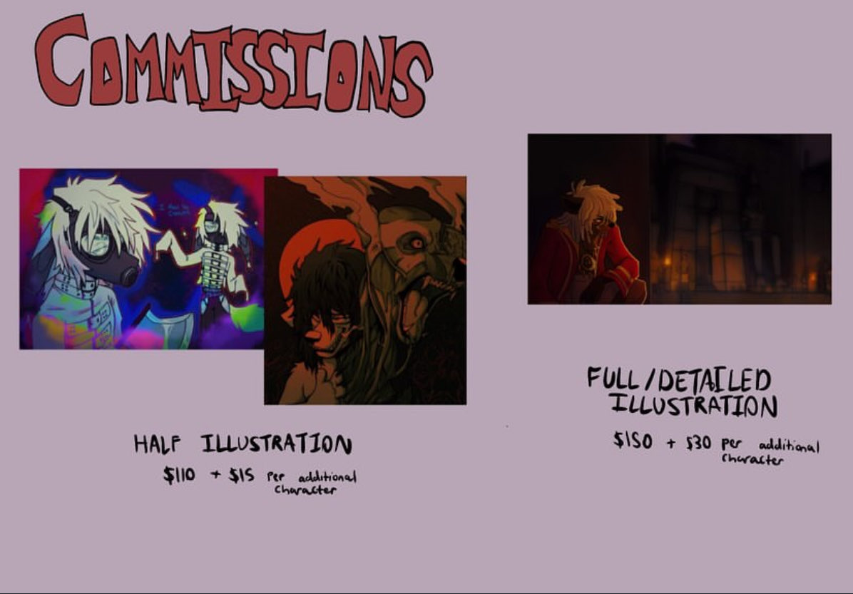 xBarkura's tweet photo. I’m really struggling with money right now so I have commissions open temporarily!! 
PLEASE reshare!! https://t.co/GjNCQM5zqv