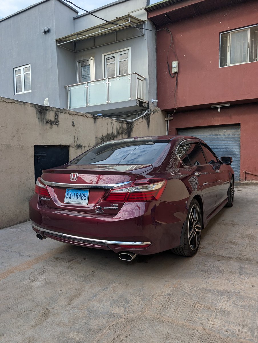 autocareplusng's tweet photo. Just look at 2016 Honda Accord V6 Touring we Sourced for our client is pure perfection smooth, powerful acceleration with a refined drive.🏎️

Lane Keep Assist, Adaptive Cruise, and Sensor Aided Braking all working flawlessly.

This car is  comfort meets Refined speed.💨

A true daily sports car that loves every road.🔥