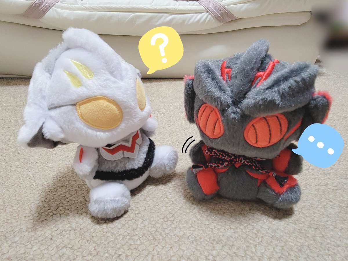 同時刻、ﾈｸｻｽとｻﾞｷﾞ

ｻﾞｷﾞ:…(リボンをイジイジ)
ﾈｸｻｽ:ｻﾞｷﾞ?
ｻﾞｷﾞ:…
ﾈｸｻｽ:元気ない?話聞く!
ｻﾞｷﾞ:…あの女はなぜ俺を迎えた?
ﾈｸｻｽ:?

#M78ふわふわが集まるタグ 
#ふわふわといっしょ