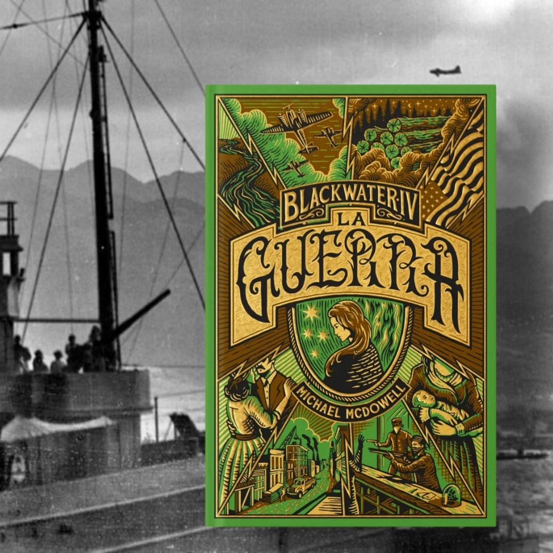 pages_dani's tweet image. 📖 &quot;La guerra&quot; de #MichaelMcDowell traduïda per #MireiaAlegre i publicada a @blackiebooks 

📖 Quarta de la saga &quot;Blackwater&quot;.

📖 Els efectes de la Gran Depressió i la Segona Guerra Mundial a Perdido i en la vida dels Caskey.

#Blackwater #LaGuerra #Besalú