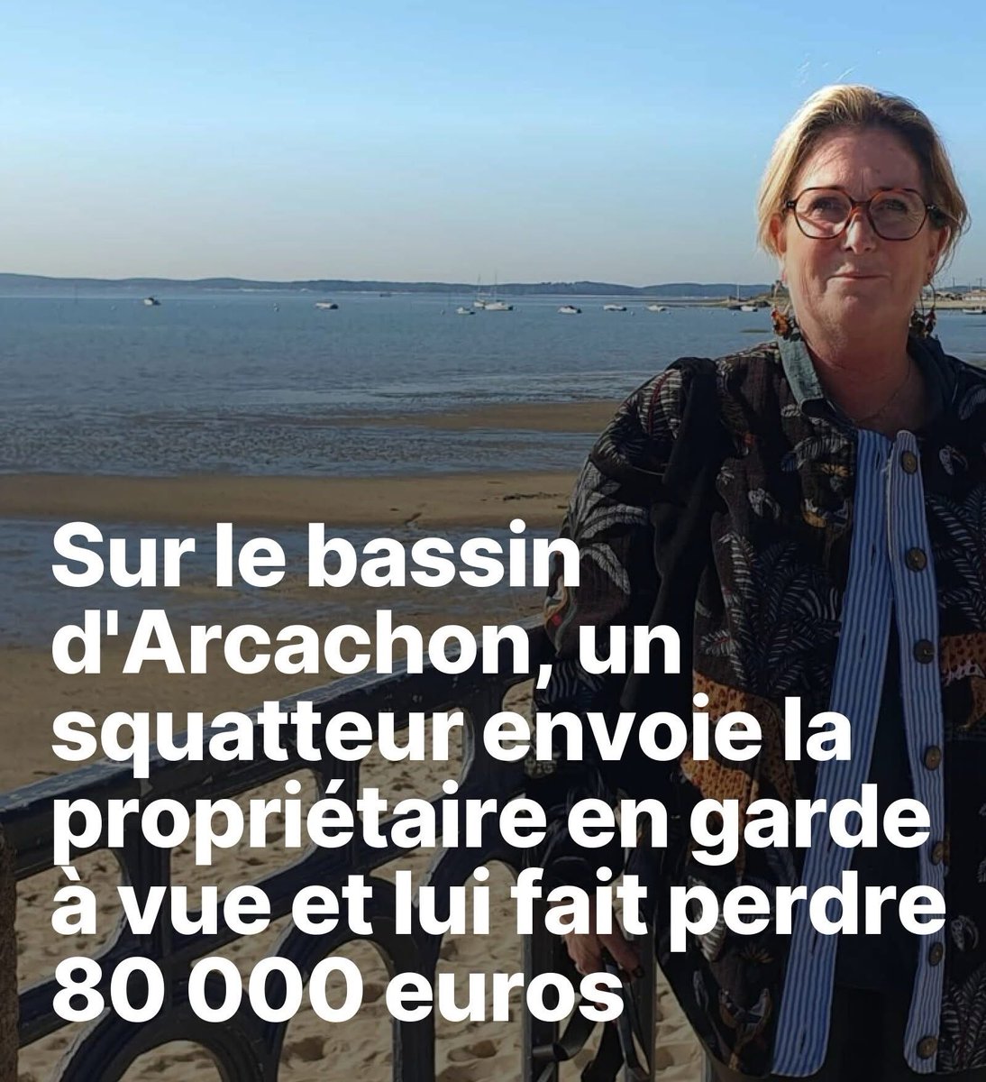 🔴🇫🇷 𝗔𝗟𝗘𝗥𝗧𝗘 𝗜𝗡𝗙𝗢 — C’est une histoire COMPLÈTEMENT FOLLE : À Andernos-les-Bains, Karine, 55 ans, a été placée en GARDE À VUE après que le SQUATTEUR de sa maison a déposé plainte contre elle.

Après le décès de son père il y a 5 ans, Karine hérite de la maison familiale