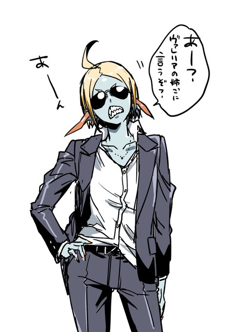 久々に描いたチンピラウェディ 