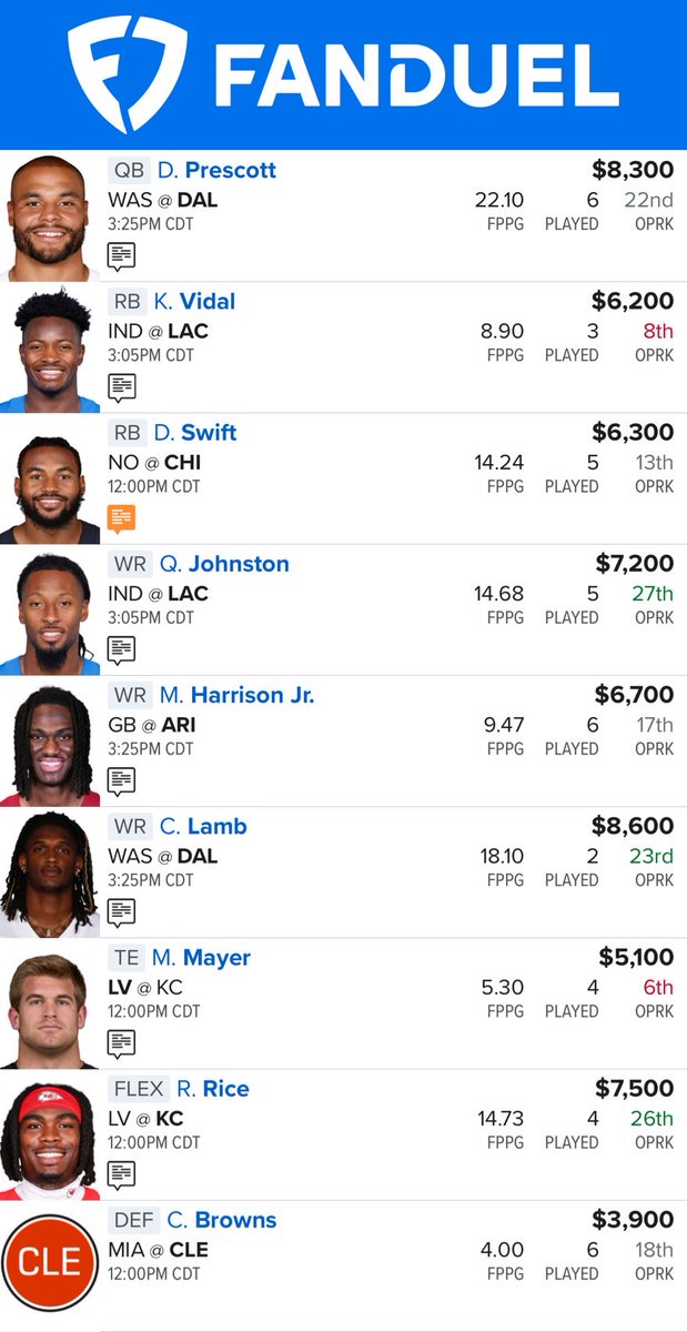 DFS_Gems's tweet photo. NFL, trying a different strategy with PP see y’all tonight for single game💎 https://t.co/xvxD33UwP3