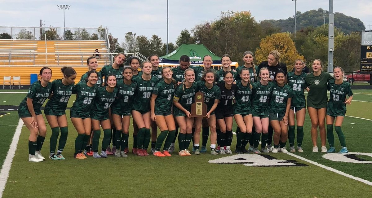 BlairHartman10's tweet photo. 🏆8th Region Champions! So proud of this team &amp; fight til the end! Won 2-1 in double overtime. ⏰ Next up: STATE! @SO_GirlsSoccer @OldhamEraSports @ImCollegeSoccer @ImYouthSoccer @PrepSoccer @TopDrawerSoccer https://t.co/q2k1U3CoXe