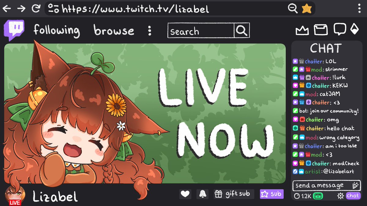 lizabelart's tweet image. 🟢 STRIM NOTIF YCH ART RAFFLE 🌱
🌻 HOW TO ENTER:
🌿 ♡ + ↻ & follow
🌿 OPTIONAL: reply with your oc's ref
🌿 ends on SUN 26/10
these are also still up on my ☕️🔗⤵️