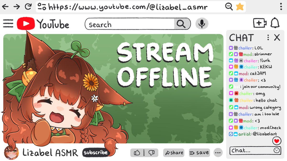 lizabelart's tweet image. 🟢 STRIM NOTIF YCH ART RAFFLE 🌱
🌻 HOW TO ENTER:
🌿 ♡ + ↻ & follow
🌿 OPTIONAL: reply with your oc's ref
🌿 ends on SUN 26/10
these are also still up on my ☕️🔗⤵️