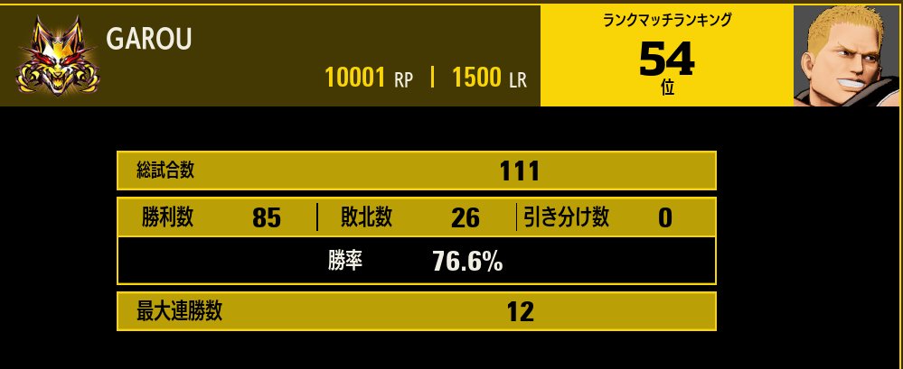 今日集中してランクマやったらわりかしすんなりいきました。