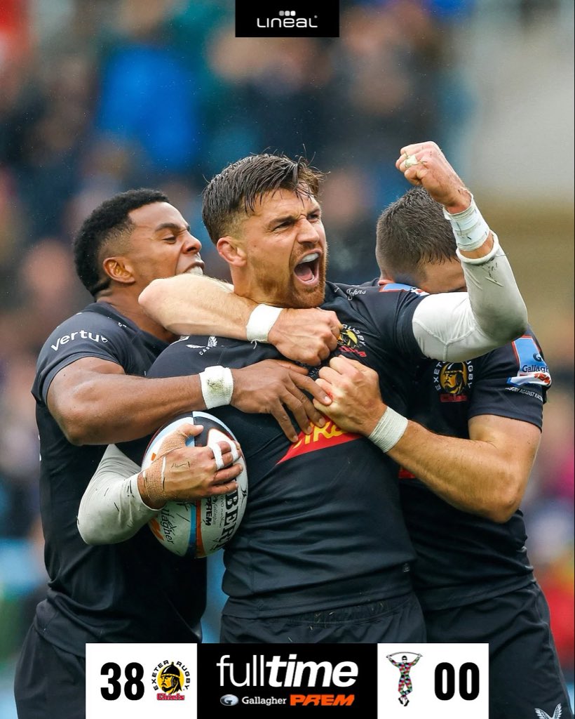 A TOP DRAWER PERFORMANCE from the Chiefs! And from YOU in the stands! 🫵

What an occasion at The Park, #ChiefsFamily! 🔥

#EXEvHAR | #JointheJourney