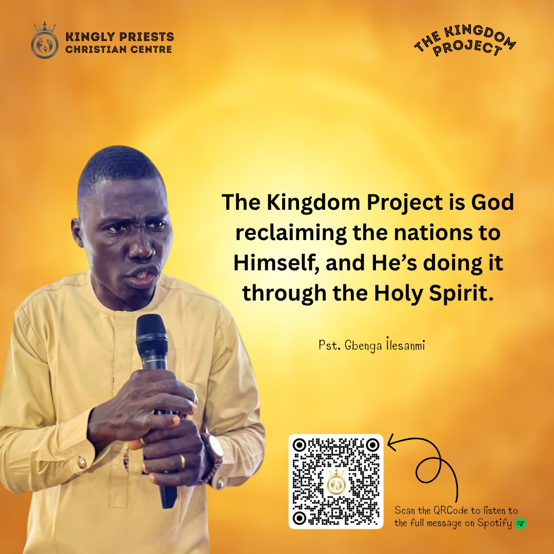 Kingly_Priests's tweet photo. The Kingdom isn’t a program—it’s a life assignment and you are not just saved—you’re sent. 
You are part of the project, and the Holy Ghost is your power. 💥
Go into this week representing heaven and executing the Father’s business! 🔥

#kpcc #TheKingdomProject #KinglyPriests https://t.co/gvpxgrlda3