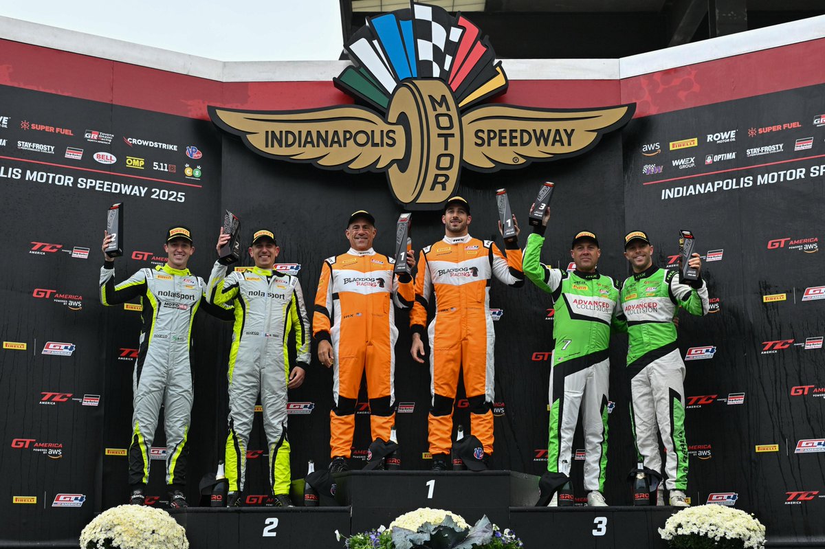 GT4America's tweet image. Thrilling GT4 Championship Conclusions Under Rain at Indianapolis Motor Speedway

🗞️ gt4-america.com/news/1189/indy…

#GT4America #GTINDY #Indy8H