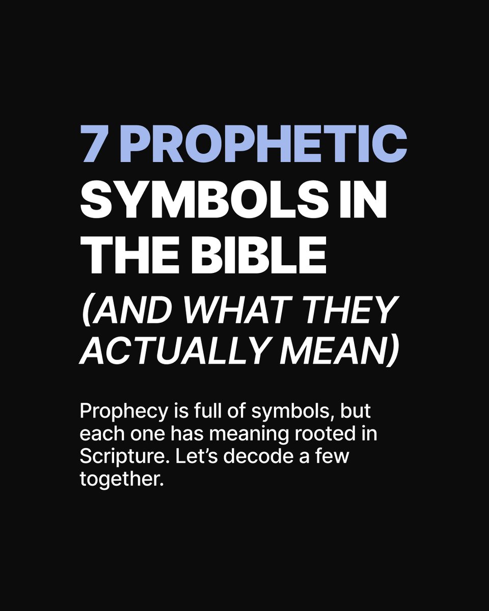 adventistchurch's tweet image. Prophecy is rich with imagery, and each symbol has a meaning rooted in Scripture. Swipe left and let’s decode a few together.