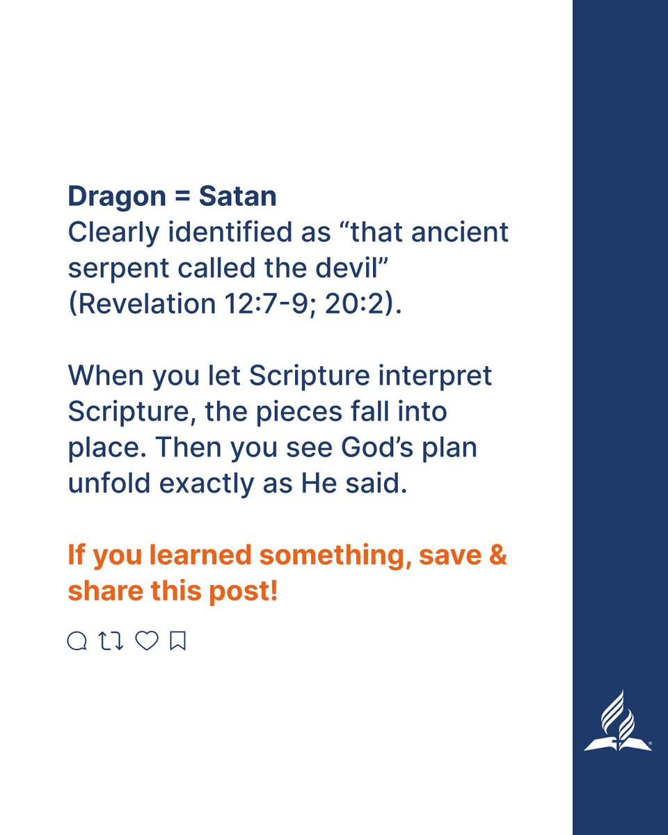 adventistchurch's tweet image. Prophecy is rich with imagery, and each symbol has a meaning rooted in Scripture. Swipe left and let’s decode a few together.