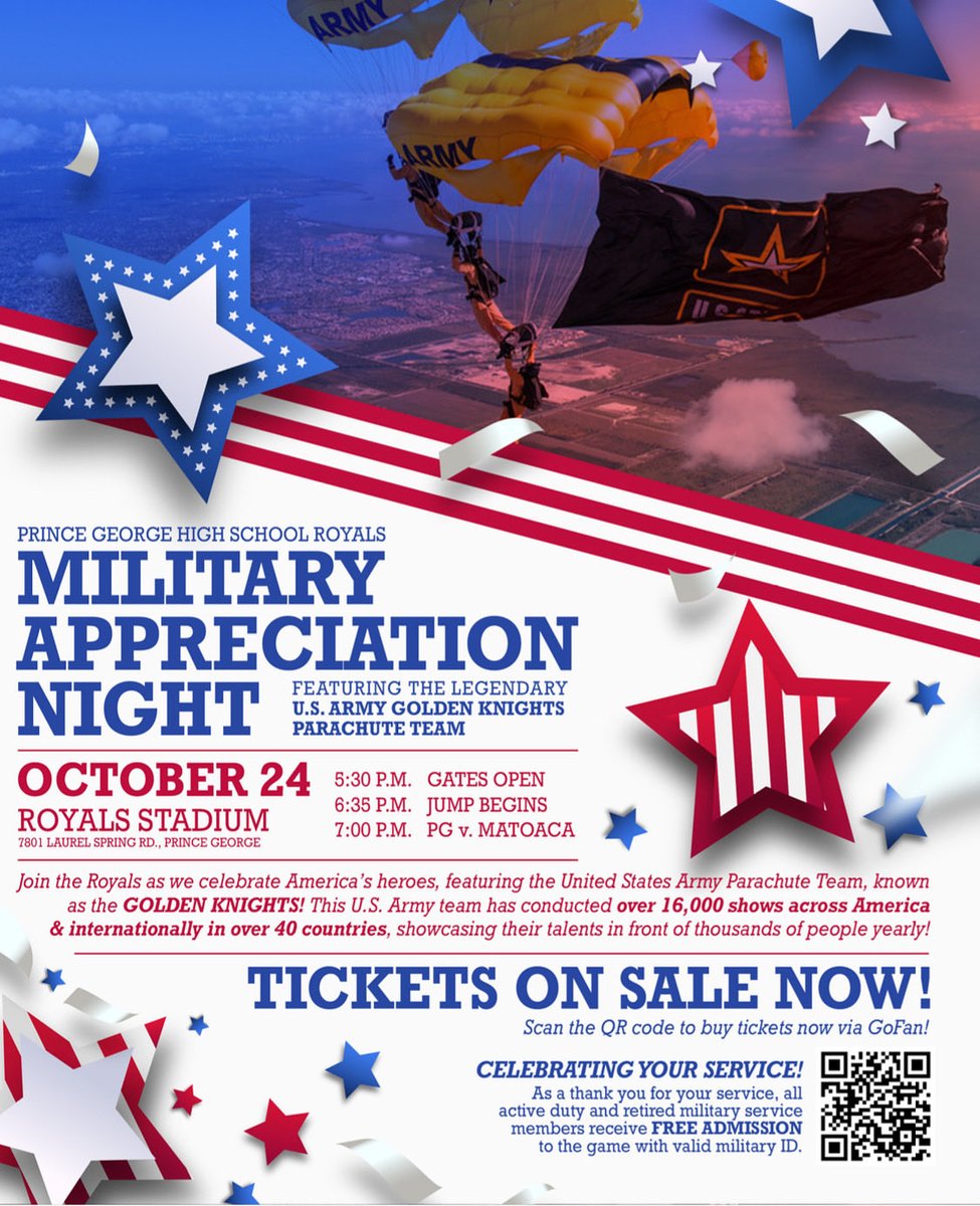 Come join us in celebrating the men and women who proudly serve our great nation.