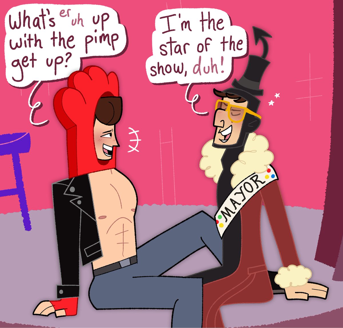 plushrats's tweet image. CLONETOBER DAY 18: SCHOOL PLAY 🎭
—  —  —  —  —  —  —  — 
#clonehigh #plushrats2025clonetober #jfabe