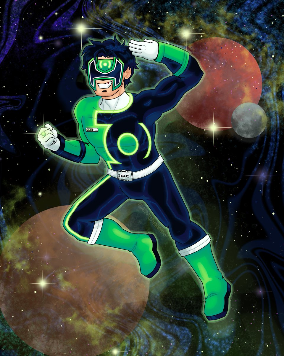Kyle Rayner design #dccomics #greenlantern #digitalart