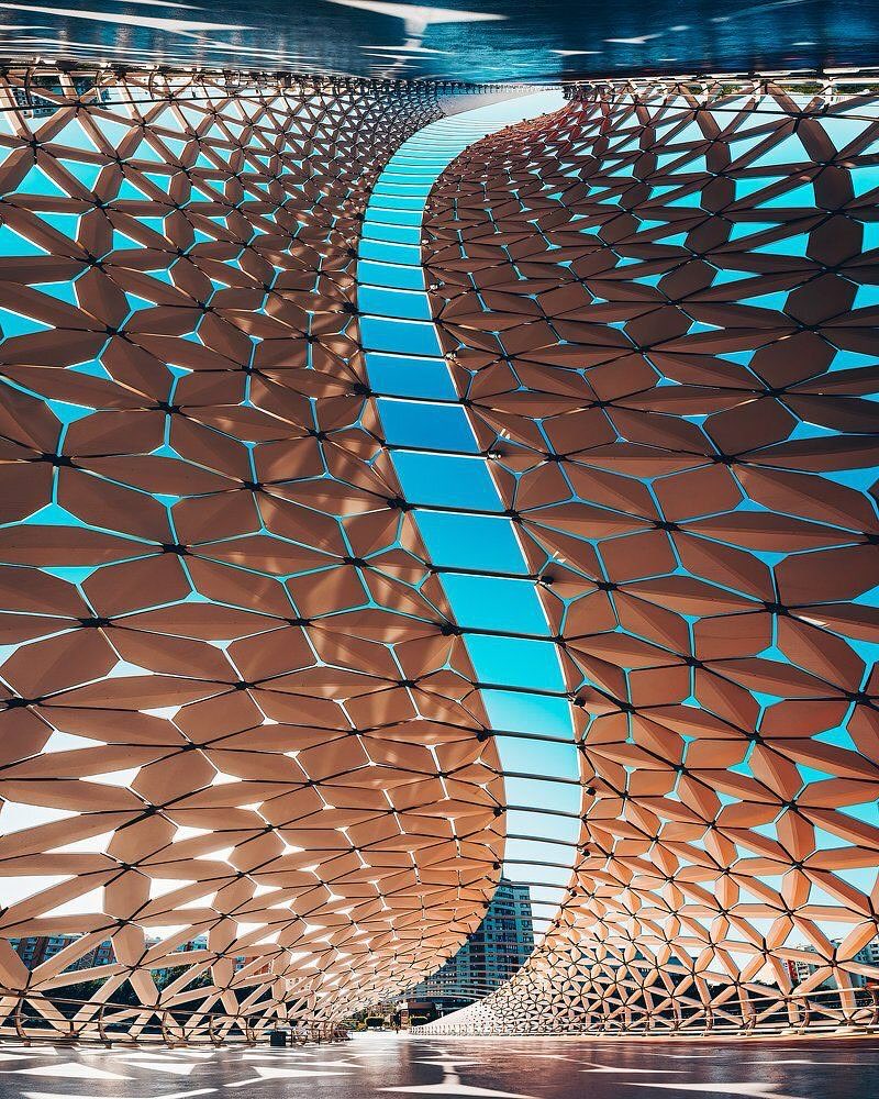 parametricarch's tweet photo. 🌉 Atyrau Bridge, designed by New Moon Architects https://t.co/EfovE6GYYC