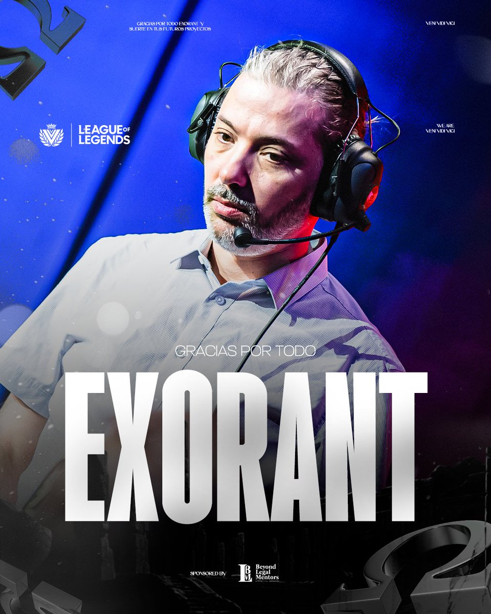 VVV_ESP's tweet image. Hoy nos despedimos de quien ha sido nuestro entrenador durante los últimos 2 años.
De Liga Nexo a Top 16 de Europa en EMEA Masters en solo dos temporadas, Exorant ha hecho historia con VVV.
GRACIAS POR TODO, @exorant 💛