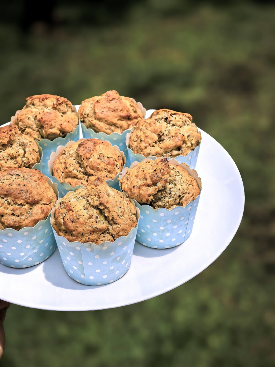arr_ant's tweet image. Earl Grey Banana Muffins ...
Yummy ....