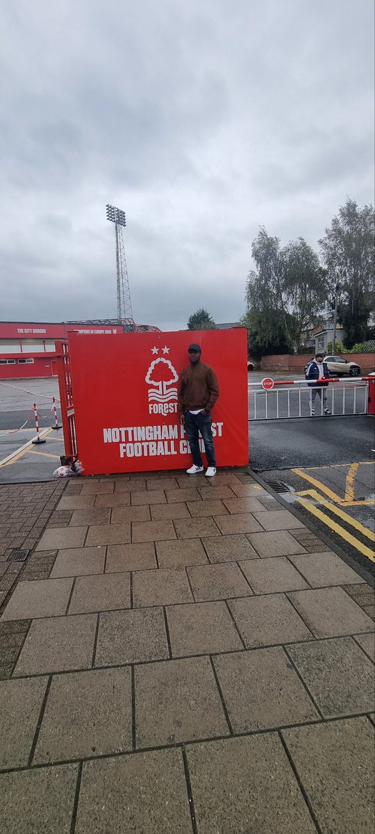 SirChanyi's tweet image. Almost got lost in the Forest but later on got to The City Ground. Sports and Tours. # #LDPC