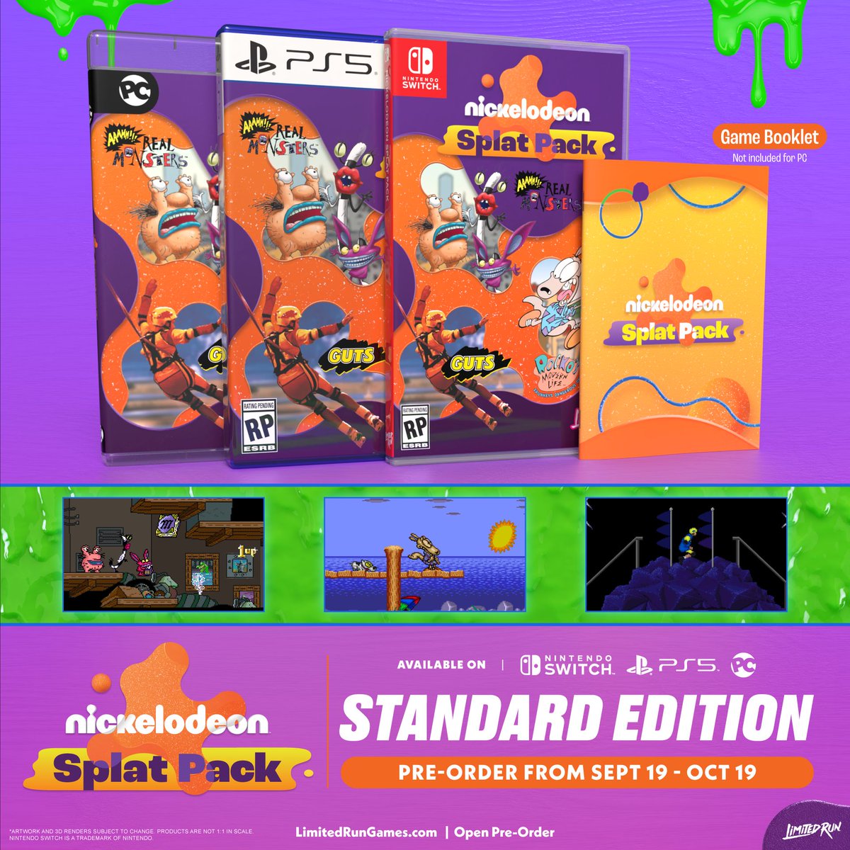 Limited Run Games (@limitedrungames) on Twitter photo Don’t get slimed! This limited <a href="/Nickelodeon/">Nickelodeon</a> collection closes soon! Don’t get slimed! This limited <a href="/Nickelodeon/">Nickelodeon</a> collection closes soon!