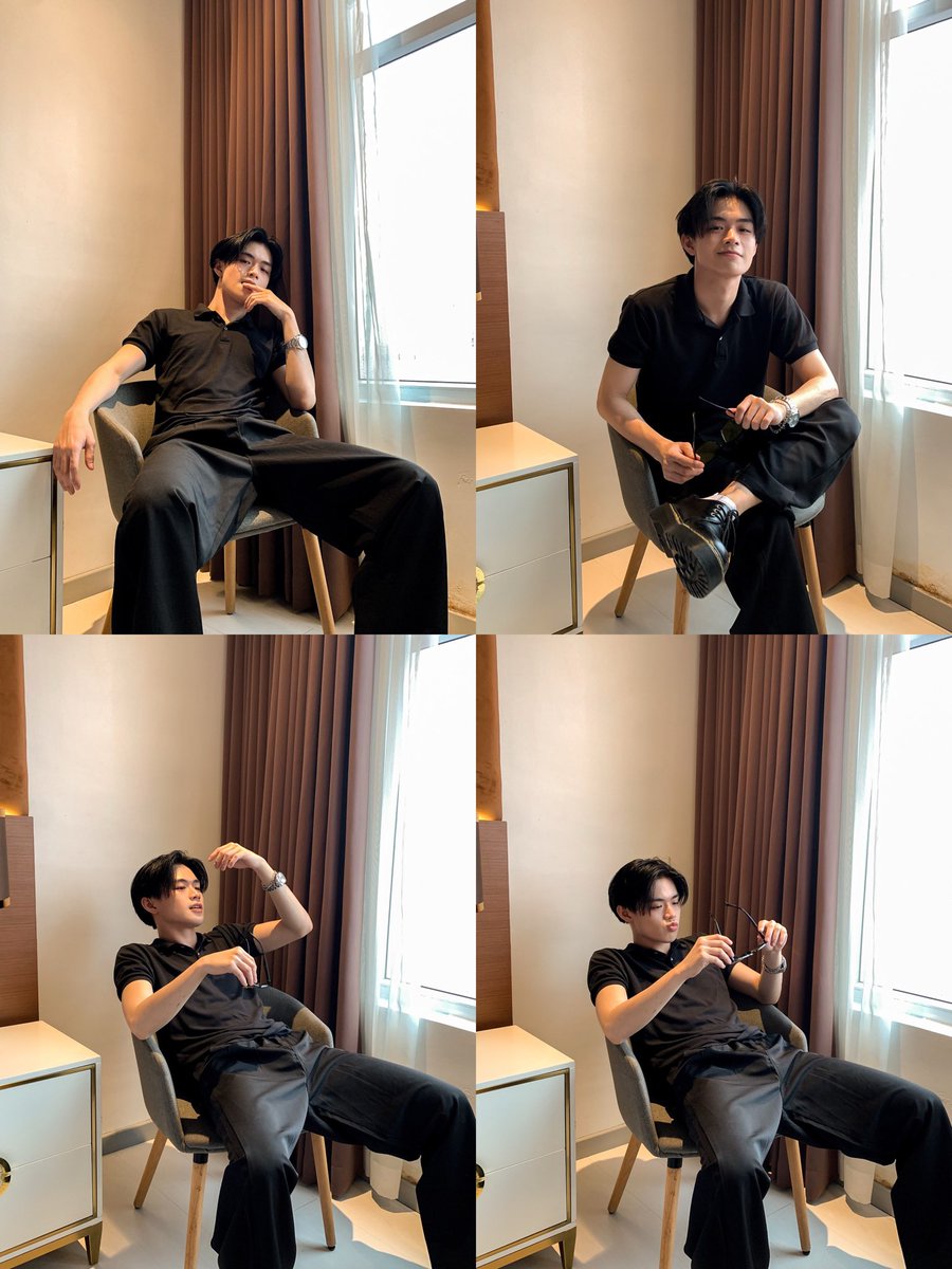 jc dacillo in black will be the end of me