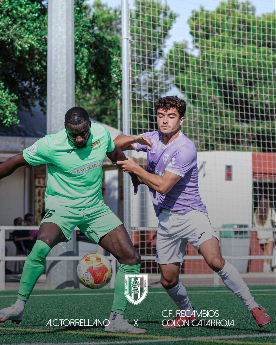 🟣 0 - 0 🟢 | 𝙀𝙈𝙋𝘼𝙏𝙀

+1 Seguimos sumando, tras un partido complicado en el que no llegó el gol.
La constancia es nuestro camino. Con la mirada puesta en la siguiente jornada.

#TorrellanoRecambiosColón | #ACTorrellano