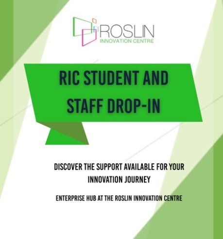 Roslinnovation's tweet image. Supporting your #innovation journey. The Enterprise Hub at @Roslinnovation will host drop-in sessions on 23 Oct & 20 Nov for Easter Bush Campus #students to explore entrepreneurial ideas with the RIC Director and Edinburgh Innovations representatives.
roslininnovationcentre.com/events