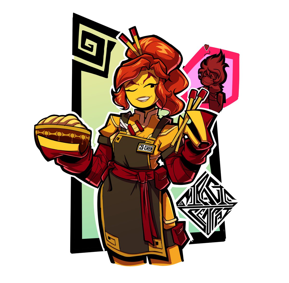 Ain't Madam Chen something special? 😳🥴🥴🥴#ninjago