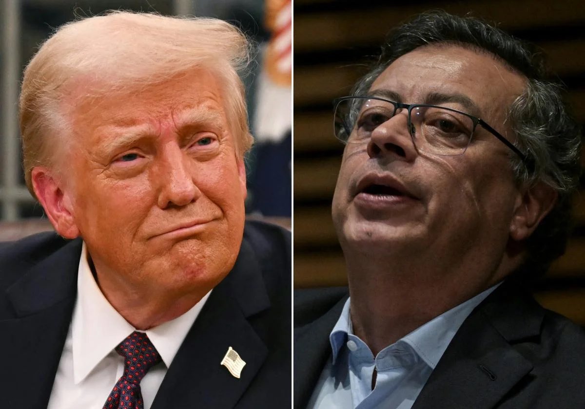 En la batalla entre el Presidente Donald Trump y el exguerrillero comunista y aliado de Maduro, Gustavo Petro. ¿A quién apoyas?

Estoy con Trump ❤️🔄🇺🇸
Apoyo al exguerrillero Petro 📝🇨🇴
