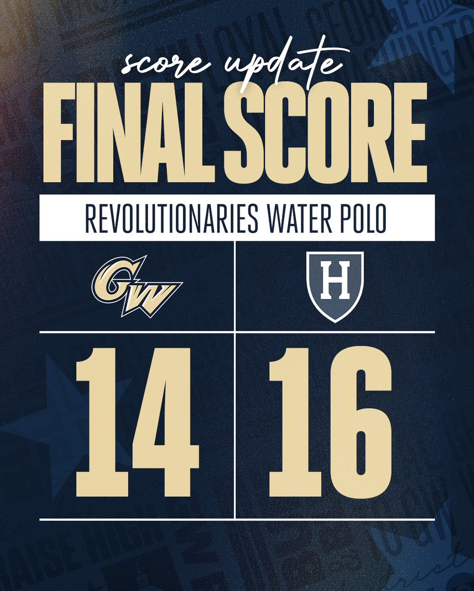 Final vs. No. 19 Harvard. #RaiseHigh