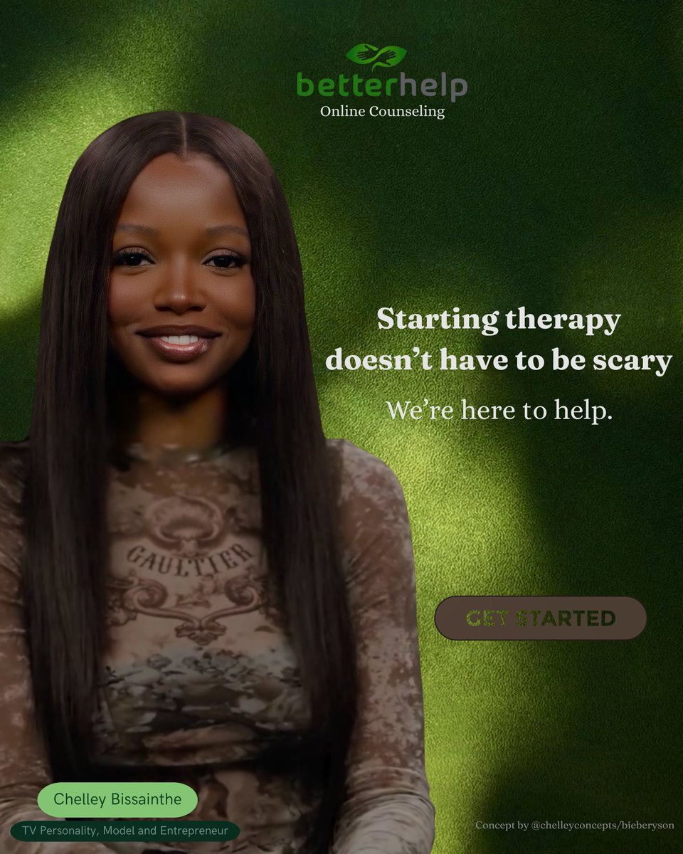 bieberyson's tweet image. you go to betterhelp.com, you for SURE go to ! 
[a @betterhelp x chelley concept by me]